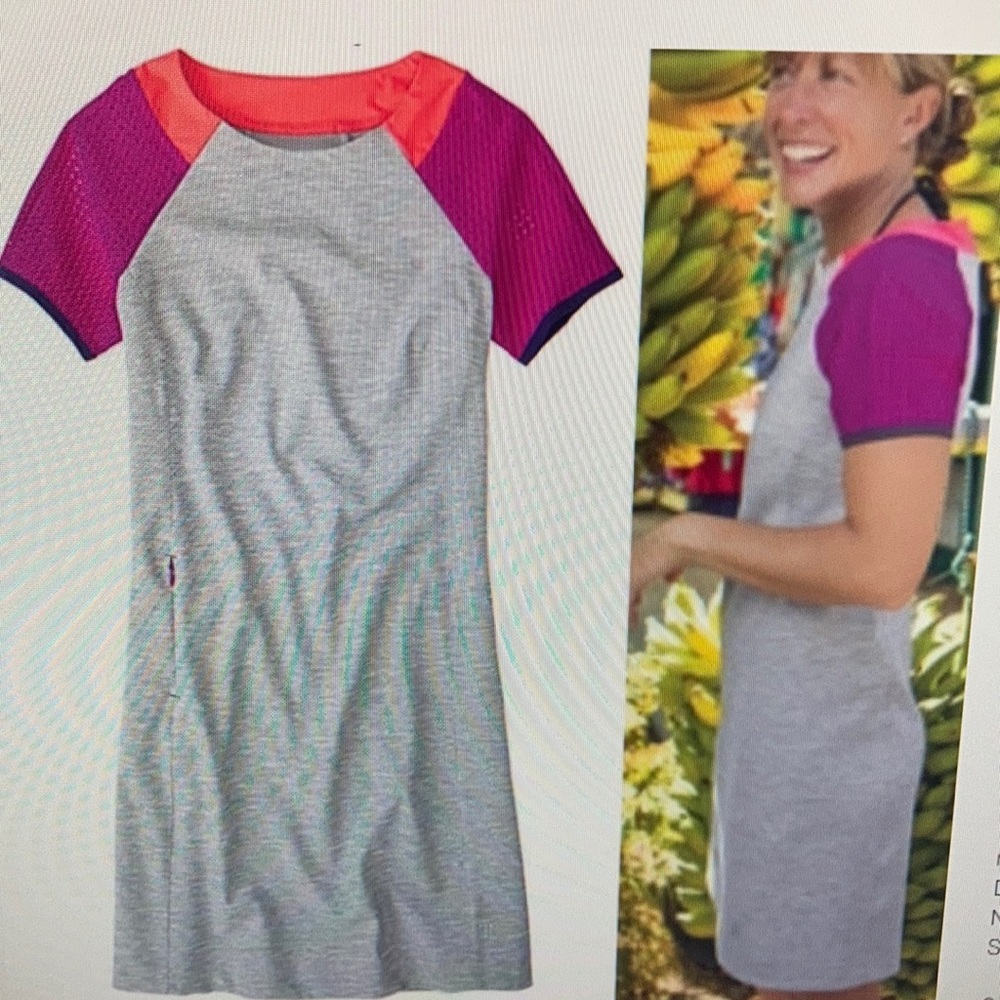 Title Nine Unconventional Dress Heather Gray (S)